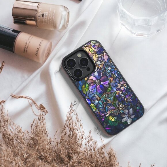 Floral Phone Cover – iPhone 16, 15 Pro, 14, Galaxy S25, S24, S24 Ultra, Pixel 9 - Picture 8 of 9
